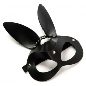 Черная маска  Зайка  с длинными ушками - Crazy Handmade - купить с доставкой в Дзержинске