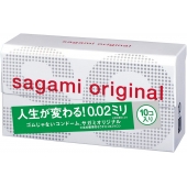 Ультратонкие презервативы Sagami Original 0.02 - 10 шт. - Sagami - купить с доставкой в Дзержинске