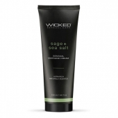 Массажный легкий крем WICKED Sage plus Sea Salt - 120 мл. - Wicked - купить с доставкой в Дзержинске