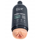 Телесный мастурбатор-вагина Shower Therapy Milk Me Honey - Pipedream - в Дзержинске купить с доставкой