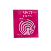 Стимулирующий интимный крем для женщин Cosmo G-spot - 2 гр. - Биоритм - купить с доставкой в Дзержинске