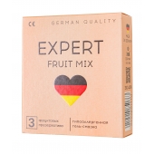 Ароматизированные презервативы EXPERT Fruit Mix - 3 шт. - Expert - купить с доставкой в Дзержинске