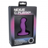 Фиолетовая вибровтулка Nexus G-Play+ M - Nexus Range - в Дзержинске купить с доставкой