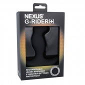 Черный вибромассажер простаты Nexus G-Rider+ - 12,6 см. - Nexus Range - в Дзержинске купить с доставкой