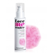 Съедобное согревающее массажное масло Love Me Tender Cotton Candy с ароматом сладкой ваты - 100 мл. - Love to Love - купить с доставкой в Дзержинске