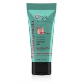 Съедобный интимный гель Orgie Lube Tube Cocktail Strawberry Mojito - 50 мл. - ORGIE - купить с доставкой в Дзержинске