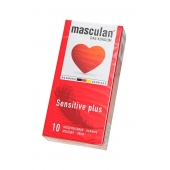 Презервативы Masculan Sensitive plus - 10 шт. - Masculan - купить с доставкой в Дзержинске