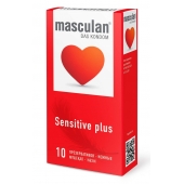 Презервативы Masculan Sensitive plus - 10 шт. - Masculan - купить с доставкой в Дзержинске