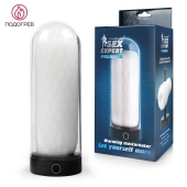 Оригинальный мастурбатор в колбе с нагревом - Sex Expert - в Дзержинске купить с доставкой