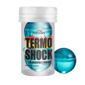 Интимный гель Termo Shock Hot Ball с разогревающе-покалывающим эффектом (2 шарика по 3 гр.) - HotFlowers - купить с доставкой в Дзержинске