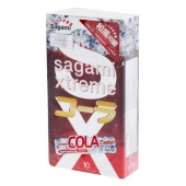 Ароматизированные презервативы Sagami Xtreme COLA - 10 шт. - Sagami - купить с доставкой в Дзержинске