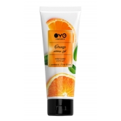 Лубрикант на водной основе OYO Aroma Gel Orange с ароматом апельсина - 75 мл. - OYO - купить с доставкой в Дзержинске