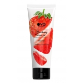 Лубрикант на водной основе OYO Aroma Gel Strawberry с ароматом клубники - 75 мл. - OYO - купить с доставкой в Дзержинске