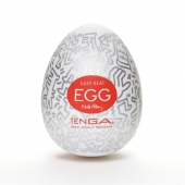 Мастурбатор-яйцо Keith Haring EGG PARTY - Tenga - в Дзержинске купить с доставкой