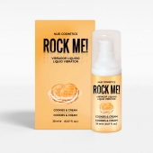 Жидкий вибратор Nuei Rock Me! с ароматом печенья и сливок - 20 мл. - Nuei cosmetics - купить с доставкой в Дзержинске