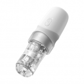 Белый автоматический мастурбатор Extra Sauce - Sauce - в Дзержинске купить с доставкой