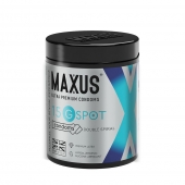 Гладкие презервативы Maxus G spot с двойной спиралью - 15 шт. - Maxus - купить с доставкой в Дзержинске