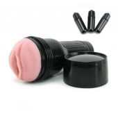 Мастурбатор-вагина Fleshlight - Vibro Pink Lady Touch с вибрацией - Fleshlight - в Дзержинске купить с доставкой