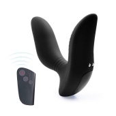 Черный вибромассажер простаты 3,5’’ Remote Control Curve P-spot Massager - 12 см. - Erokay - в Дзержинске купить с доставкой