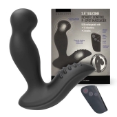 Черный вибромассажер простаты 3,5’’ Remote Control P-spot Massager - 12,5 см. - Erokay - в Дзержинске купить с доставкой