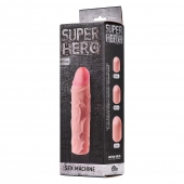 Фаллоудлинитель SUPER HERO Sex Machine - 15,5 см. - Lola Games - в Дзержинске купить с доставкой