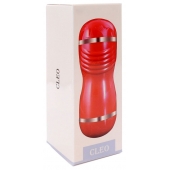 Двусторонний мастурбатор в колбе Cleo - вагина и ротик - Boys of Toys - в Дзержинске купить с доставкой