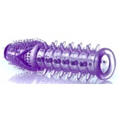Фиолетовая закрытая насадка на пенис - 13,5 см. - Boys of Toys - в Дзержинске купить с доставкой