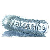 Прозрачная закрытая насадка на пенис - 13,5 см. - Boys of Toys - в Дзержинске купить с доставкой