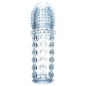 Прозрачная закрытая насадка на пенис - 13,5 см. - Boys of Toys - в Дзержинске купить с доставкой