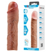 Удлиняющая насадка на пенис Stevenson - 20,5 см. - Baile - в Дзержинске купить с доставкой
