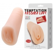 Телесный тугой мастурбатор-вагина Passion Lady - Baile - в Дзержинске купить с доставкой