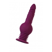 Фиолетовая мини-машина для секса Striker с пультом ДУ - 23,5 см. - ToyFa - купить с доставкой в Дзержинске