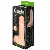Телесный фаллоудлинитель с мошонкой Cock Next - 19 см. - LOVETOY (А-Полимер) - в Дзержинске купить с доставкой
