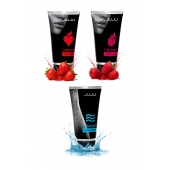 Набор из 3 лубрикантов JUJU (увлажняющий, клубника, малина) - JuJu - купить с доставкой в Дзержинске