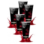 Набор из 5 съедобных лубрикантов JUJU со вкусом вишни - JuJu - купить с доставкой в Дзержинске