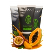 Набор из 3 съедобных лубрикантов JUJU со вкусом тропических фруктов - JuJu - купить с доставкой в Дзержинске