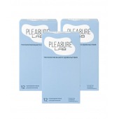 Набор из 3 упаковок ультратонких презервативов Pleasure Lab (по 12 шт.) - Pleasure Lab - купить с доставкой в Дзержинске