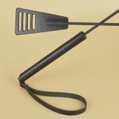 Черный кожаный стек «Сириус» - 60 см. - Sitabella - купить с доставкой в Дзержинске