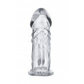Прозрачная насадка на пенис Uco - 13 см. - A-toys - в Дзержинске купить с доставкой
