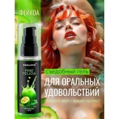 Съедобная смазка на водной основе с ароматом фейхоа - 60 гр. - Биоритм - купить с доставкой в Дзержинске