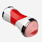 Двусторонний мастурбатор в колбе Power Grip Cup - вагина и ротик - Boys of Toys - в Дзержинске купить с доставкой