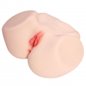 Мастурбатор-полуторс с двойным слоем материала Jenny Onahole Real Vagina - KOKOS - в Дзержинске купить с доставкой