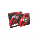 Презервативы с ароматом колы Expert Cola - 3 шт. - Expert - купить с доставкой в Дзержинске