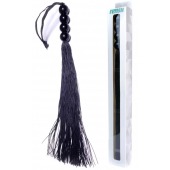 Черная силиконовая плеть - 37 см. - Boys of Toys - купить с доставкой в Дзержинске