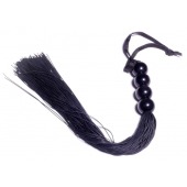 Черная силиконовая плеть - 37 см. - Boys of Toys - купить с доставкой в Дзержинске