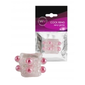 Прозрачная насадка на пенис с цветными шариками - Erowoman-Eroman - в Дзержинске купить с доставкой