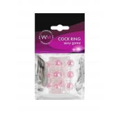 Прозрачная сквозная насадка на пенис с цветными шариками - Erowoman-Eroman - в Дзержинске купить с доставкой