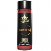 Массажное масло с согревающим эффектом Massage Oil Warming - 100 мл. - HOT - купить с доставкой в Дзержинске