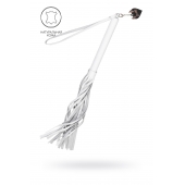 Белая кожаная плеть - 50 см. - Pecado - купить с доставкой в Дзержинске