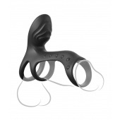 Черная насадка на пенис Ultimate Couples Cage Pro - Pipedream - в Дзержинске купить с доставкой